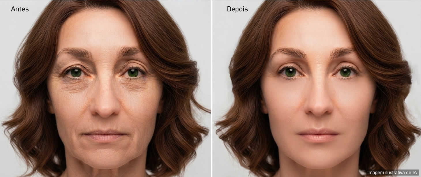 Blefaroplastia - cirurgia de rejuvenescimento das pálpebras superiores e inferiores